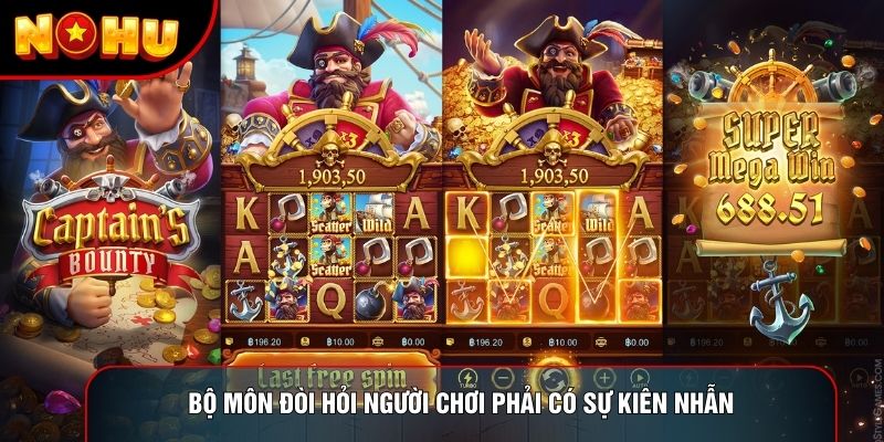 Bộ môn đòi hỏi người chơi phải có sự kiên nhẫn Bộ môn đòi hỏi người chơi phải có sự kiên nhẫn