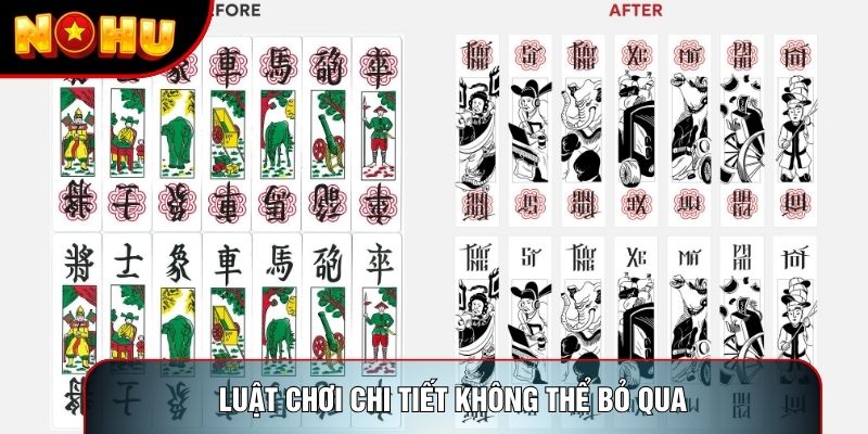 Luật chơi chi tiết không thể bỏ qua Luật chơi chi tiết không thể bỏ qua