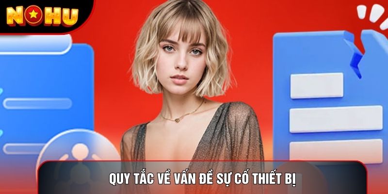 Quy tắc về vấn đề sự cố thiết bị Quy tắc về vấn đề sự cố thiết bị